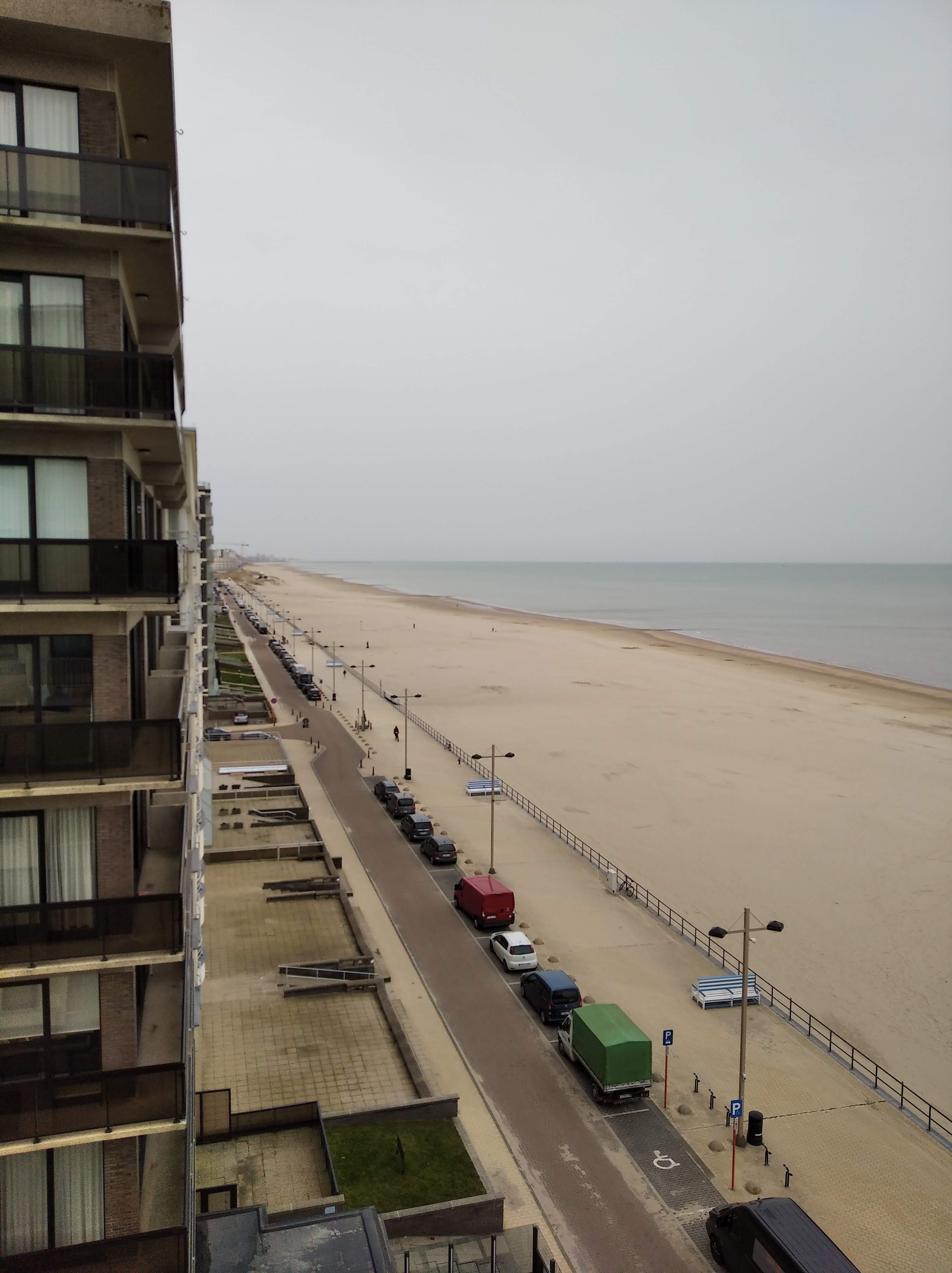 uitzicht naar strand